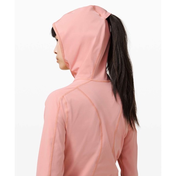 Lululemon Break a Trail 1/2 Zip Hoodie in Pink Pastel - Picture 6 of 14